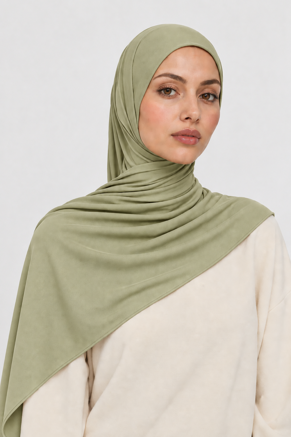 Hijab Jersey Premium — Green