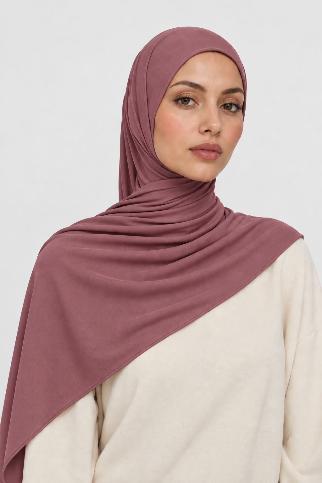 Hijab Jersey Premium — Purple