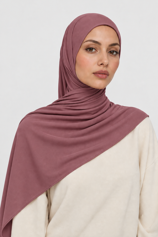 Hijab Jersey Premium — Purple